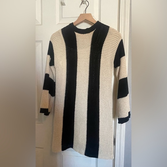 Anthropologie 4SI3NNA Striped Sweater Dress - Picture 2 of 6